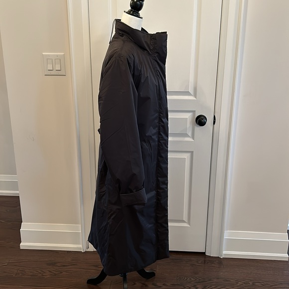RAINS Long Padded Nylon Coat size M - Picture 5 of 12